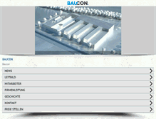 Tablet Screenshot of baucon.at